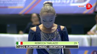 Rebecca Tarlazzi ITA  Short Program  Senior Ladies  Mundial 2023 [upl. by Tohcnarf287]