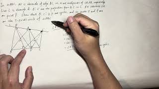 Olympiad Geometry 9Points Circle Example 4 [upl. by Ardnalak186]