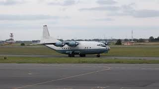 Antonov 12 URCBG Ostend Airport [upl. by Ssegrub]