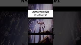 One Minute Movie Transformers One [upl. by Ecnarrat]