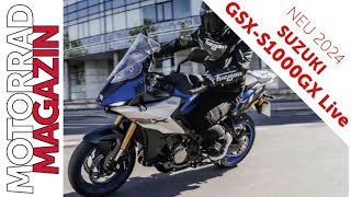 Suzuki GSXS1000GX – Schalten mit Quickshifter und Tempomat – 152 PS Sporttourer mit Vollausstattung [upl. by Angelika890]