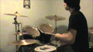 Black Veil Brides Knives and Pens DRUM COVER [upl. by Burnight821]