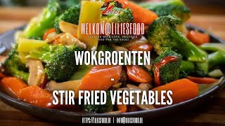 Wokgroentjes Ons recept makkelijk en stap voor stap [upl. by Ayin]