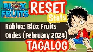 BLOX FRUIT EP 3  RESET BLOX FRUIT CODES FEBUARY 2024 [upl. by Howe]