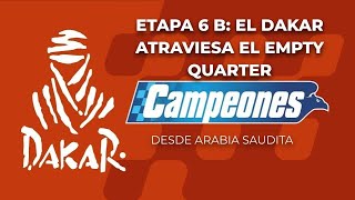 DAKAR 2024  ETAPA 6 B DESDE ARABIA SAUDITA  Campeones 120124 [upl. by Rooke]