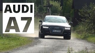 Audi A7 Facelifting 2014 3 0 TDI Quattro  prezentacja AutoCentrum pl 118 [upl. by Innaig]