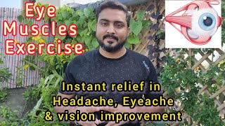 eye exercises to improve and maintiain eye vision  आंखों के विजन को maintiain करने के उपाय [upl. by Ytak]