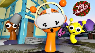 JUGANDO ESCONDITE CON LOS SPRUNKI SPRUNKI 3D VR [upl. by Oine]