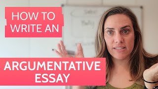 How to Write an Argumentative Essay  Advance Writing [upl. by Auka4]