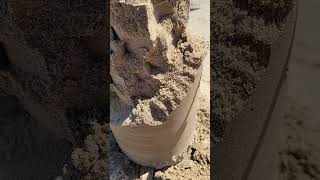 Sand castle time lapse 80 minutes in 80 seconds [upl. by Barbara-Anne]