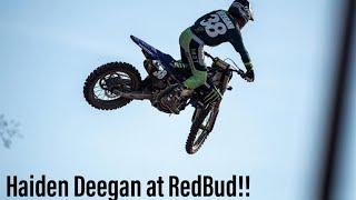 Dangerboy Deegan goes in RAW  RedBud [upl. by Jorie989]