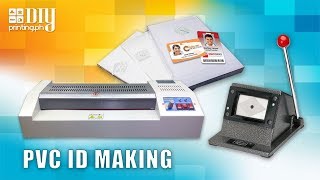 PVC ID Making Using iTech Laminating Sheet Tutorial [upl. by Neitsirhc]