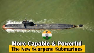 The next three Scorpene submarines of Indian Navy is going to be more lethal amp powerful indiannavy [upl. by Yecats]