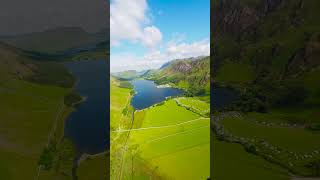 Flying above Lake Buttermere Lake District on my Ozone Viper XC [upl. by Kitti107]