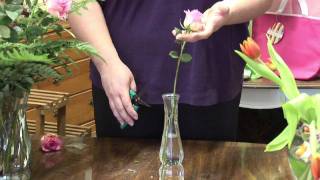 Flower Arrangements  How to Revive Wilting Cut Flowers [upl. by Barbuto]