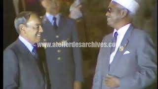 Hassan II accueille les participants au sommet arabe de 82 [upl. by Xet]