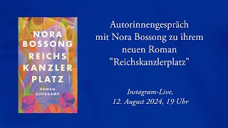 Autorinnengespräch mit Nora Bossong [upl. by Zurkow]