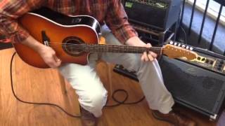 Fender Sonoran Bucket Flame Burst demo [upl. by Aicilanna]