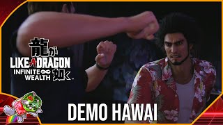 LIKE A DRAGON INFINITE WEALTH DEMO  MODE HAWAI [upl. by Akiria]