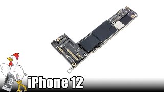 Guía del Apple iPhone 12 Cambiar placa base [upl. by Mascia]