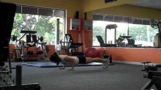 Awesome Full Body Exercise Prisoner Push Ups [upl. by Ortrud]