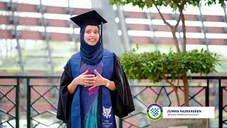 Our BAEarly Childhood Education StudentZumra Nazeerdeen tells about her experience studying [upl. by Halyhs]