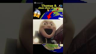 Thomas and choo choo charles 😱🚂🤯 on google earth and google maps 🌎 sygoogleearth shots [upl. by Balmuth]