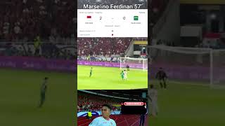 No2 Marselino Ferdinan Goal Indonesia vs Saudi Arabia [upl. by Neelloc]