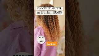 Locken Locken Haarverlängerung Crochetlocks Rastazöpfe Braids [upl. by Azzil]