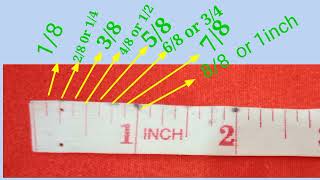 HOW TO READ TAPE MEASURE Pano basahin and medidahowtoreadtapemeasuredressmakingmedida [upl. by Veronique635]