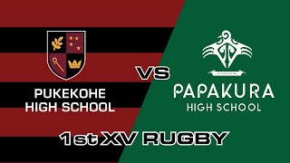 Papakura vs Pukekohe HS [upl. by Fernanda]