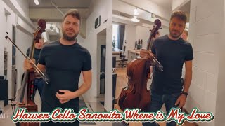 Hauser Cello Sanorita Where is My Love Dina Dima Dee Q Beautiful Song For Sanorita ❤️🎻✨ [upl. by Aicilev]