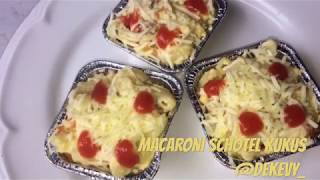 RESEP MAKARONI SCHOTEL KUKUS ALA RUMAHAN MURAH MERIAH [upl. by Nalro755]