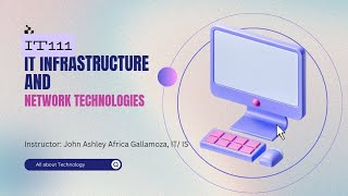 IT INFRASTRUCTURE AND NETWORK TECHNOLOGIES  Lesson 3 HISTORY OF INTERNET AND IP ADDRESS [upl. by Ainuj816]