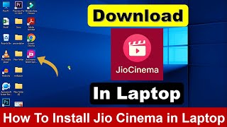 How To Download amp Install Jio Cinema App in LaptopPC [upl. by Olaznog]