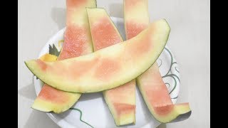 इस वीडियो को देखने के बाद आप कभी तरबूज के छिलके को नहीं फेकेंगे  Tasty Recipe From Watermelon Peels [upl. by Kiri]