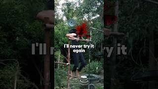 MuscleUp Fail 6 kg Weight Almost Knocked Me Out homeworkout [upl. by Gausman192]