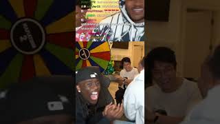 kaicenat on Twitch  GHerbos son gets ear pierced on Kai stream Gherbo Piercing [upl. by Hartzel]