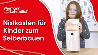 NistkastenBausatz für Kinder zum Selbstaufbauen 2020 [upl. by Calvano]