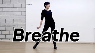 Breathe Line Danceyoonylinedance 중급라인댄스 [upl. by Ahsad173]