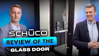 Review of the standard aluminum entrance door from Schüco [upl. by Ahilam148]