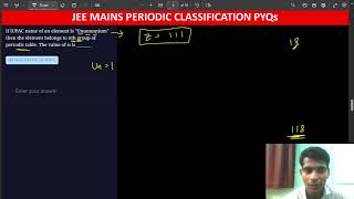 If IUPAC name of an element is unununium then the element belongs to nth group of periodic table n [upl. by Aemat]