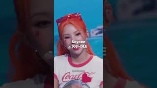 Kpop idols who I feel have a unique face enhypen KIOF straykids gidle kpop shorts [upl. by Whittemore38]