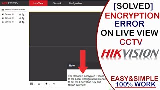 How to Fix Encryption Key Hikvision NVR  How to Solve Hikvision DVR Encryption Key Error [upl. by Gredel895]