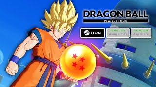 NEW Dragon Ball Mobile Game 2024  DRAGON BALL PROJECT  Multi Trailer Reaction [upl. by Jolda]