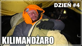 Kilimandżaro dzień 4 zamarza wszystko 10 stopni w namiocie 4700mnpm [upl. by Ademla34]