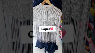 Trending Capes❤️ 2024capeswithpearls typesofcapescapesforstyling pearlcapes capes fashion❤️ [upl. by Kylie]