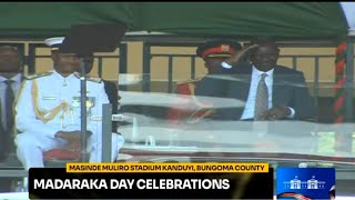 KENYAN RAPPER OCTOPIZZO RECITES SPOKEN WORD TO RUTO DURING MADARAKA DAY CELEBRATIONS [upl. by Shandra]