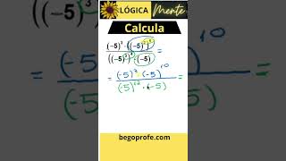 Potencias maths educacionmatematica algebra befoprofe matematicas potencias exponentes [upl. by Killam]