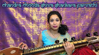 Chandrachooda Shiva Shankara Parvati  Veena Instrumental Classical Rendition  Shreya Ramaswamy [upl. by Nedrud]